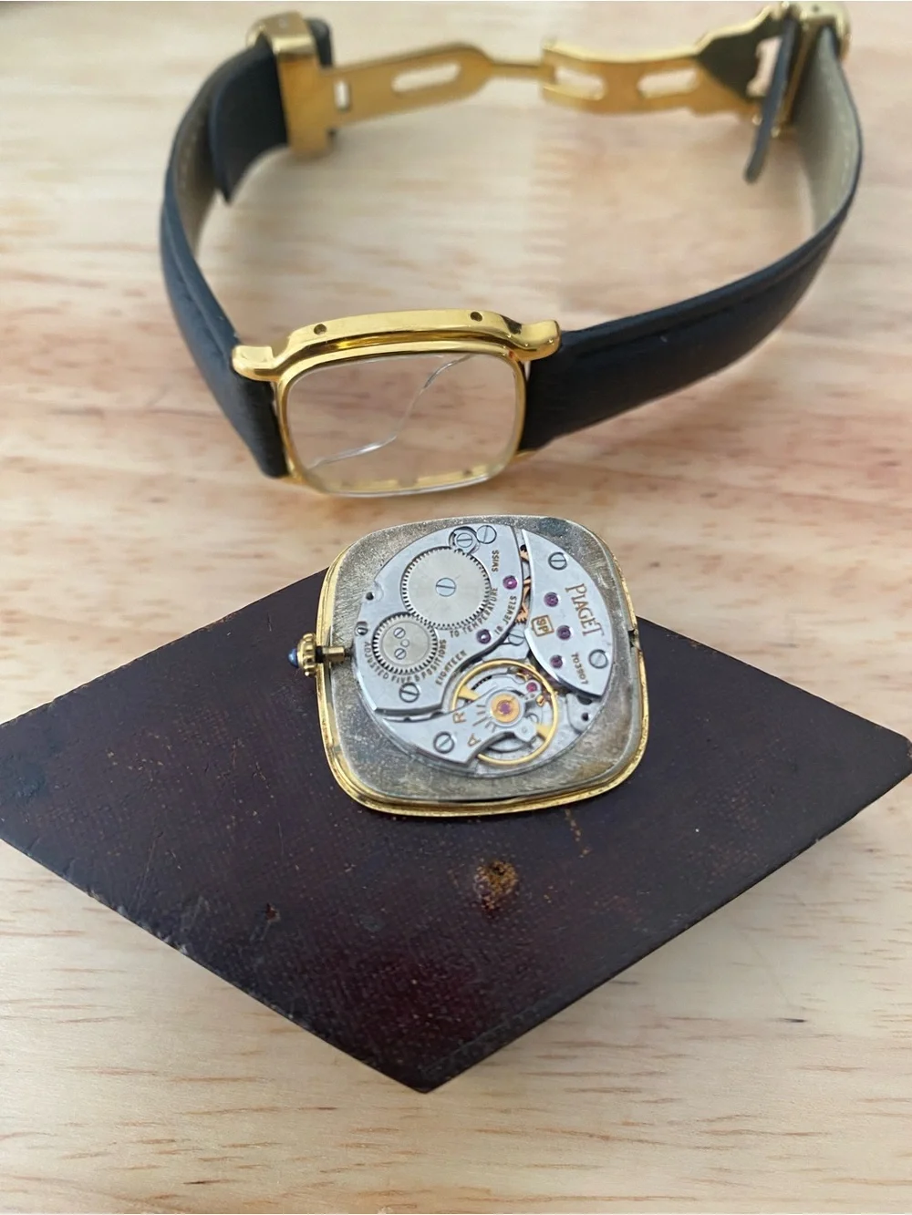 Cartier elegant wristwatch